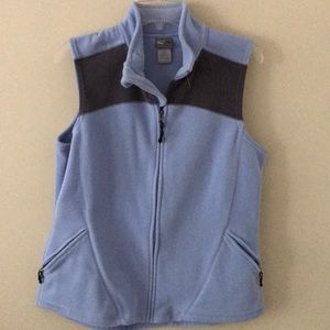 Women’s Light Blue Fleece Vest